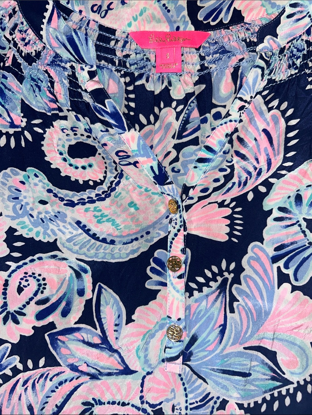 Lilly Pulitzer Elsa Top - Picture 4 of 5